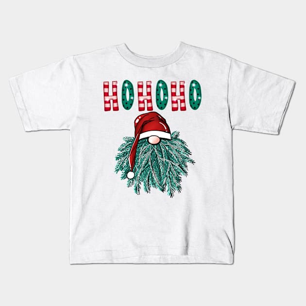 Christmas Gnome Kids T-Shirt by Dizzy Lizzy Dreamin